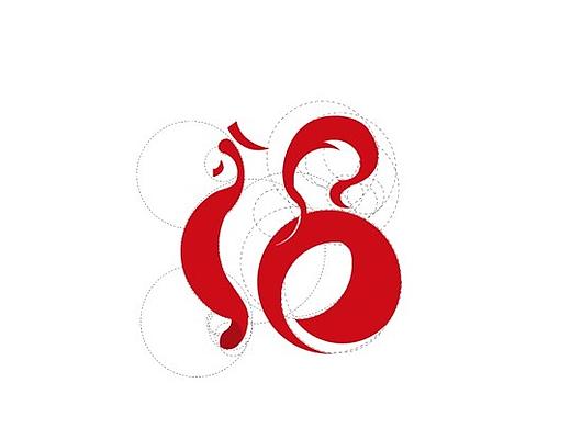 企业十八周年logo设计