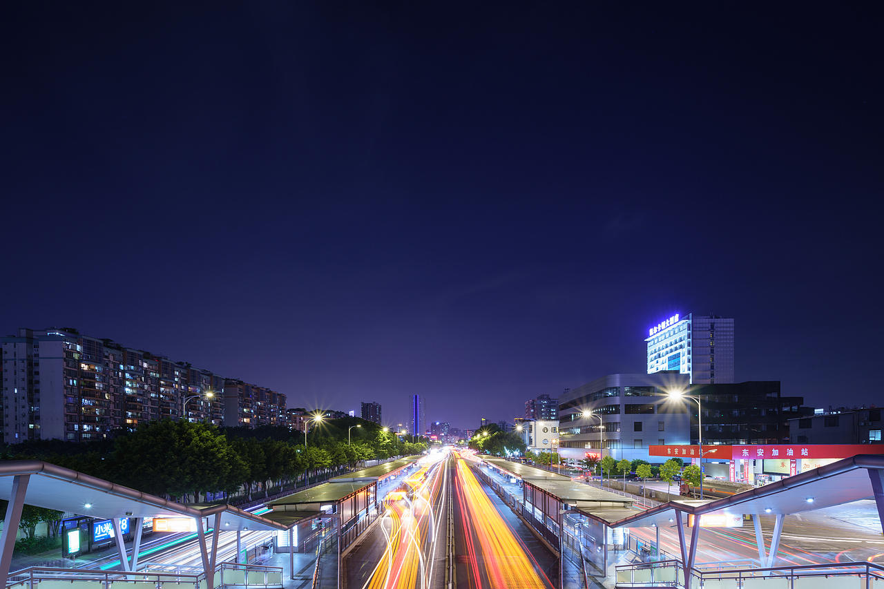 广州小视角夜景（图ZMTIxNjIxNTAw） - 风光摄影 - 站酷设计师眯眯眼摄影师原创素材 - 站酷ZCOOL