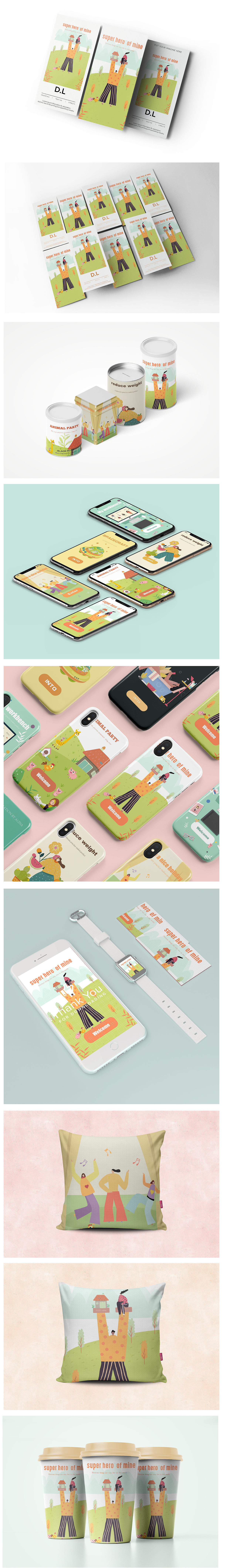 一周作品总结（图ZMTU2NDU5NDky） - 商业插画 - 站酷设计师Alina白白原创素材 - 站酷ZCOOL