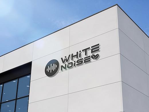 白噪音咖啡品牌logo設(shè)計（個人主頁-ZNDMzMzUxMjQ=） - Logo - 站酷設(shè)計師兮兮嘜原創(chuàng)素材 - 站酷ZCOOL