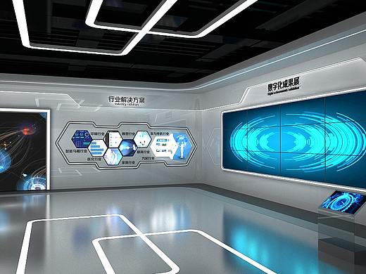 云智展智慧城市展厅案例：台州数字广场经济展厅