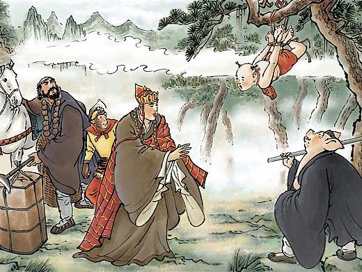 绘本连环画四大名著西游记国学插画
