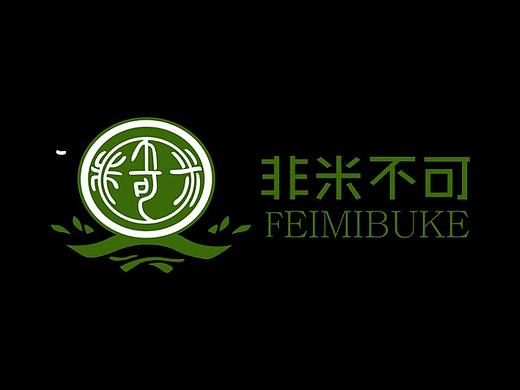 农产品logo设计 非米不可