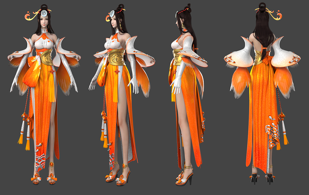 CG角色 角色高模  