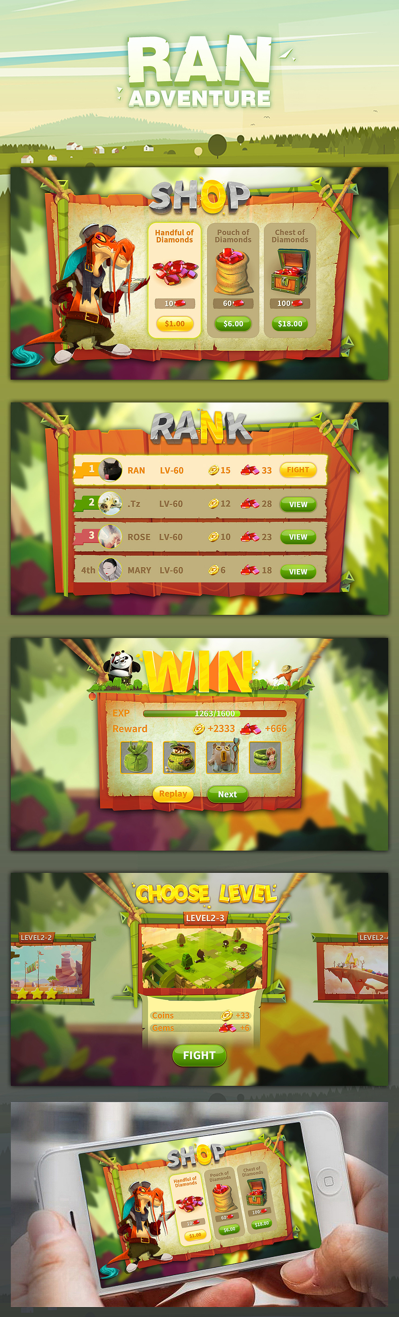 个人练习（图ZNTc0NjY0MDQ=） - 游戏UI - 站酷设计师冉冉的Ran原创素材 - 站酷ZCOOL