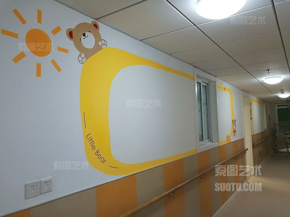 青岛墙体彩绘-学校教育-卡通画（图ZMjYzNzUwNzY0） - 绘画 - 站酷设计师索图雕塑原创素材 - 站酷ZCOOL