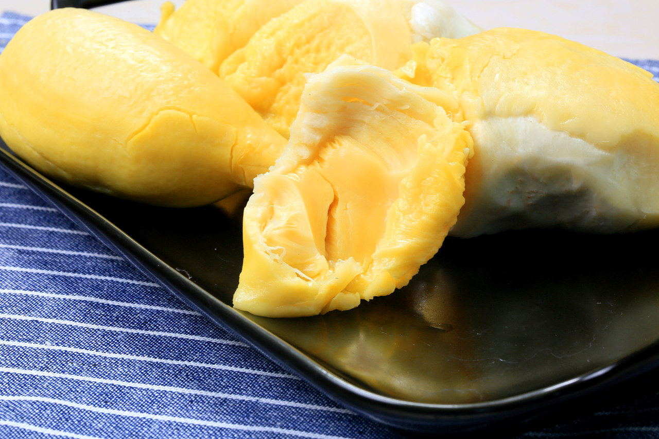 摄产品摄影——泰国金枕头榴莲