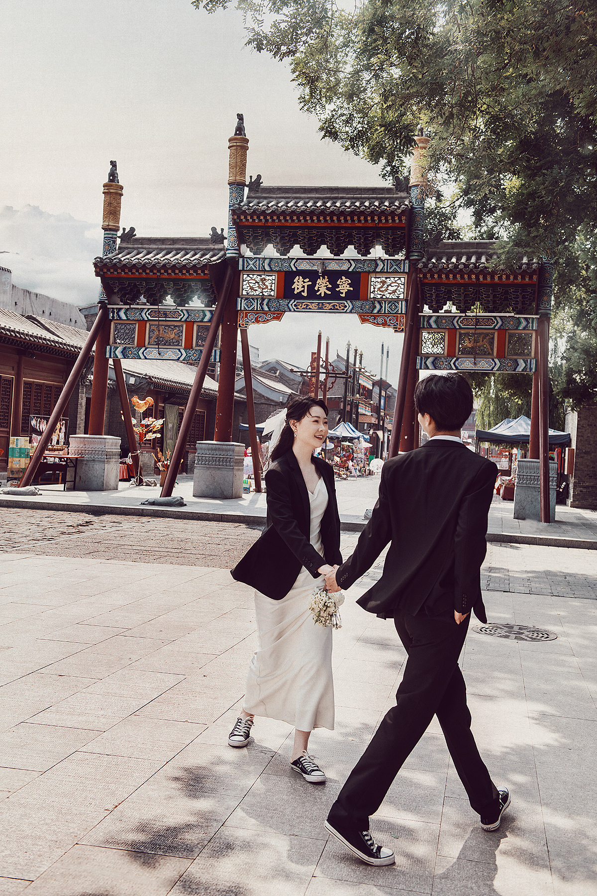 婚纱人像样片创作~~~古街