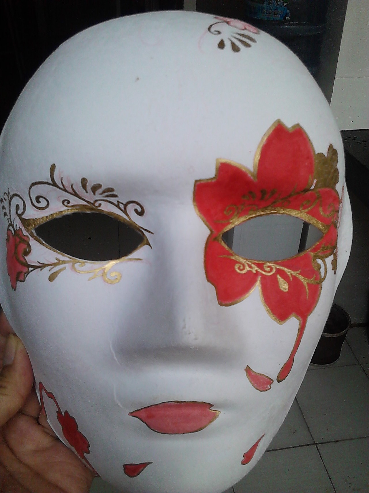 万圣节装扮面具 厂家直销环保乳胶头套 恐怖烂脸小丑面具mask-阿里巴巴