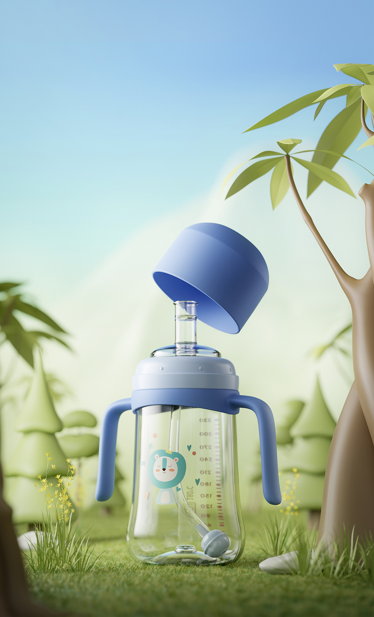 【产品渲染】母婴类