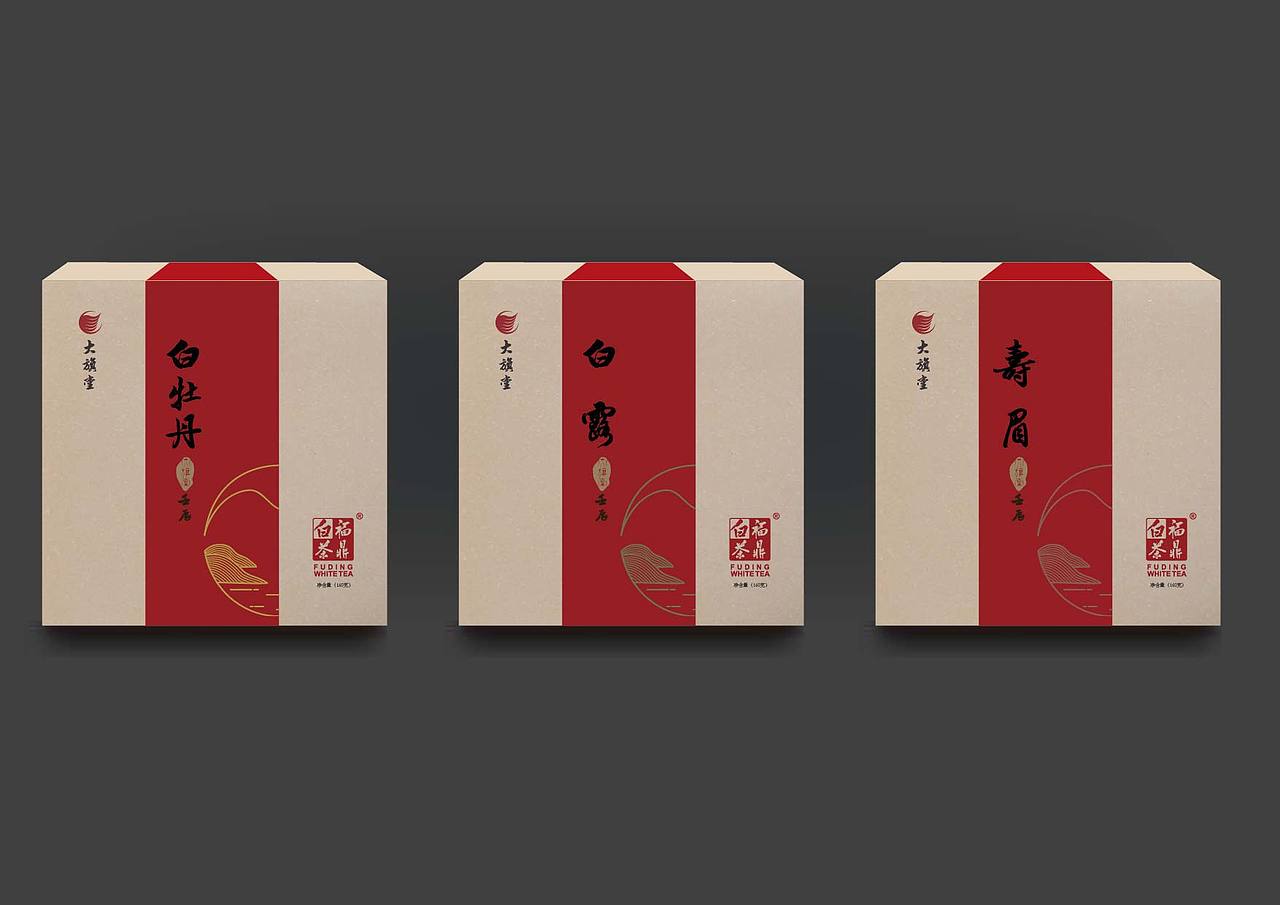 大旗堂茶叶系列包装设计方案