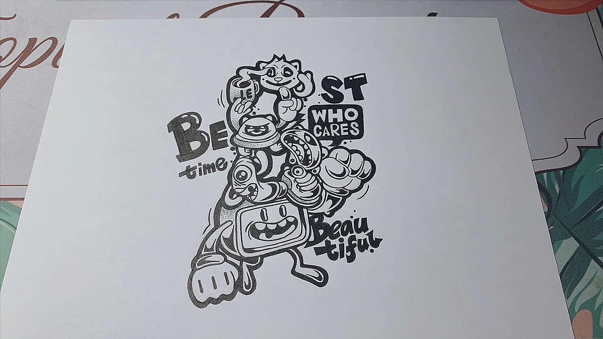 『字母小怪物』手绘稿合辑（图ZMTYzMTE3NDE2） - 创作习作 - 站酷设计师LOKLIAO丶樂原创素材 - 站酷ZCOOL