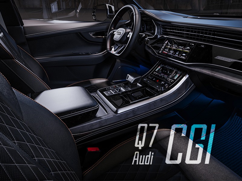KEYSHOT Audi Q7 CGI