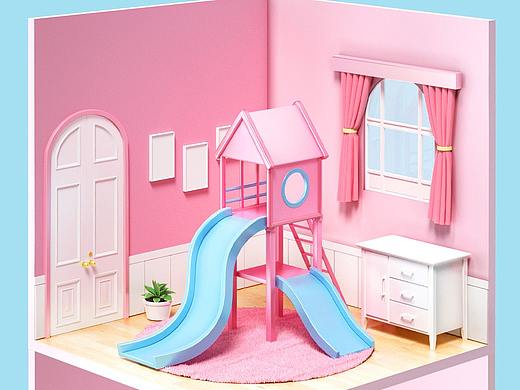 C4D场景建模