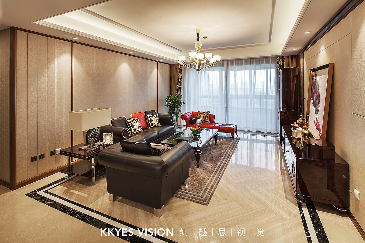 仁恒江湾城 样板间 建筑景观 商业摄影室内装修拍摄