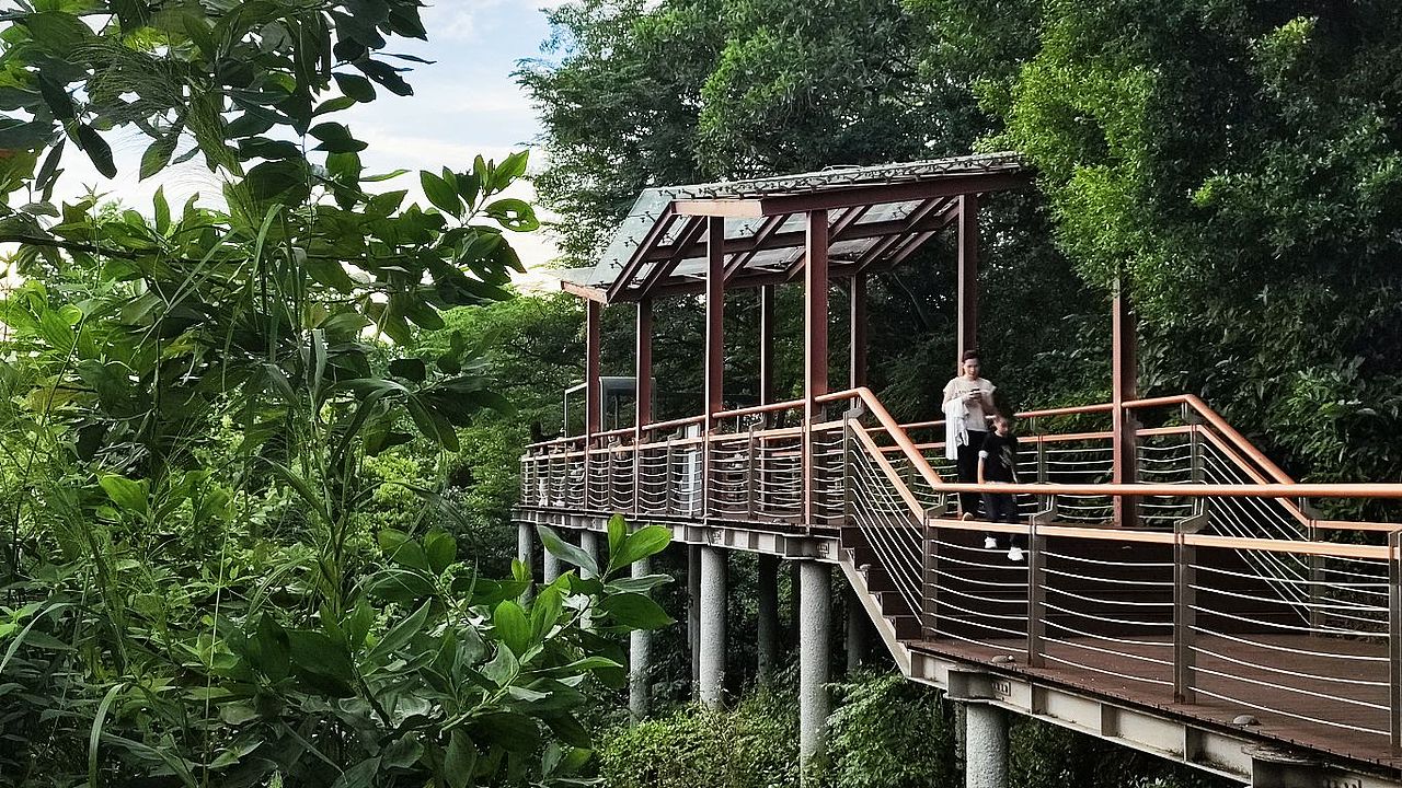 铁仔山公园，看日落和飞机起落的好地方（图ZMzUzNTMyMDA0） - 风光摄影 - 站酷设计师就玩和看从原创素材 - 站酷ZCOOL