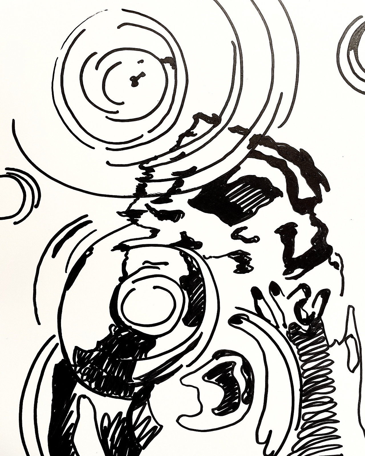 一些抽象马克笔