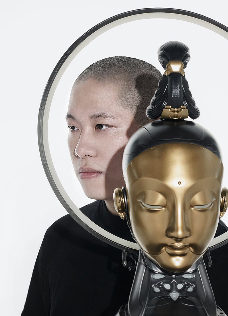 “从虚拟到现实 从仿佛到未来”—《未来仏》实体装置（图ZMjM2OTU1OTky） - 手办/模玩 - 站酷设计师避世伯爵原创素材 - 站酷ZCOOL