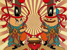 卡通形象设计，定期整理