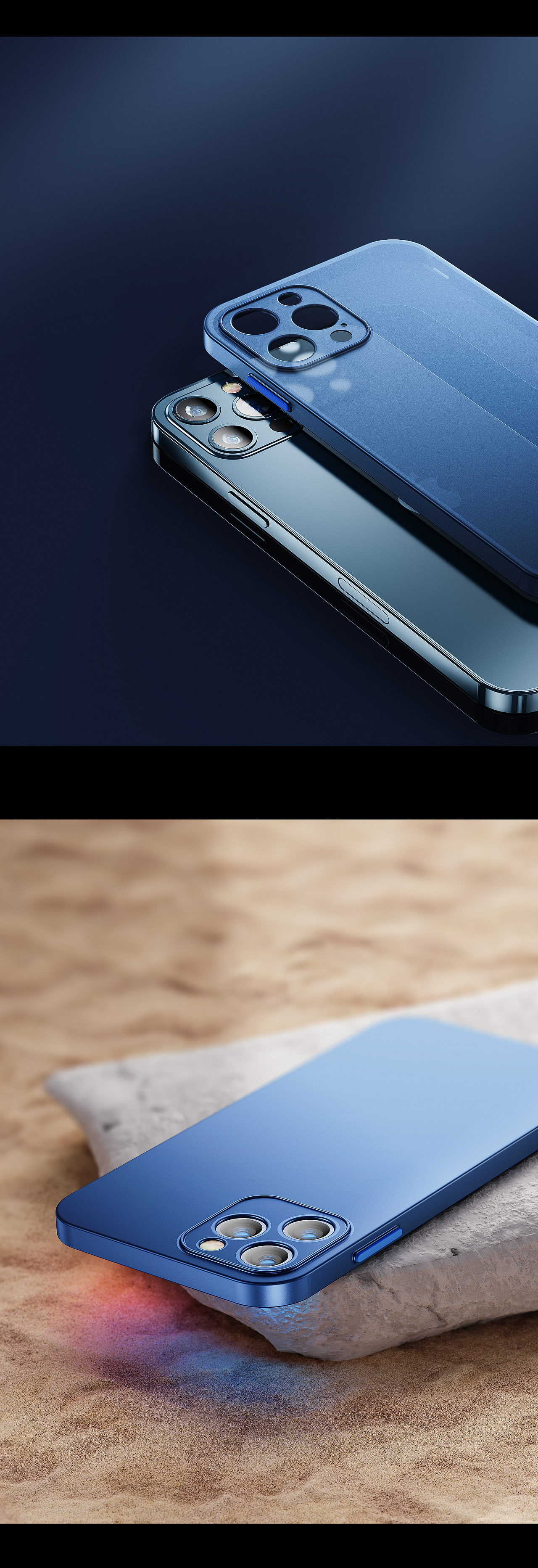 8月份渲染/实景渲染/产品渲染《风扇、支架、手机壳》