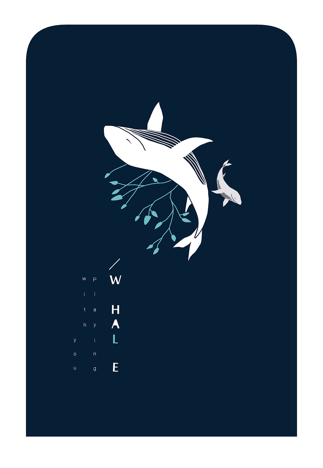 深海的鲸（图ZMTIyNzI2MjAw） - 商业插画 - 站酷设计师童瞳彤原创素材 - 站酷ZCOOL