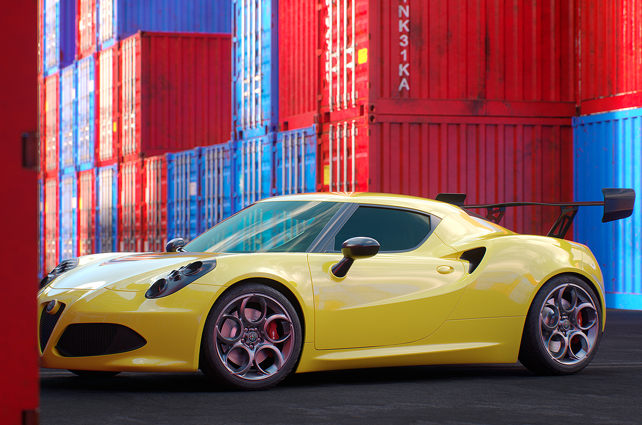 Alfa Romeo 4C（图ZMjI3NDM4MTE2） - 机械/交通 - 站酷设计师xSHD原创素材 - 站酷ZCOOL