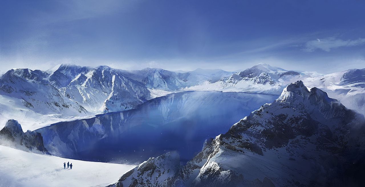 盗墓笔记图长白山