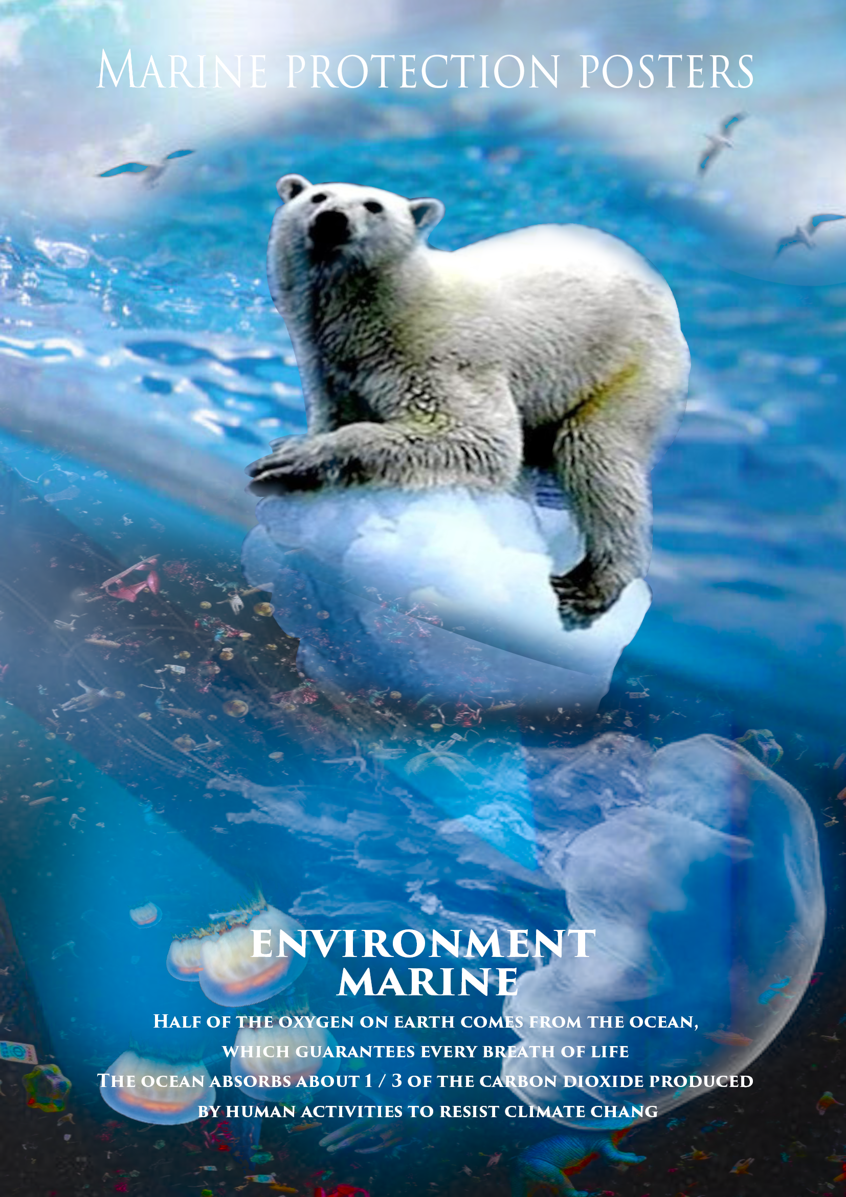 保护海洋环境环保宣传海报