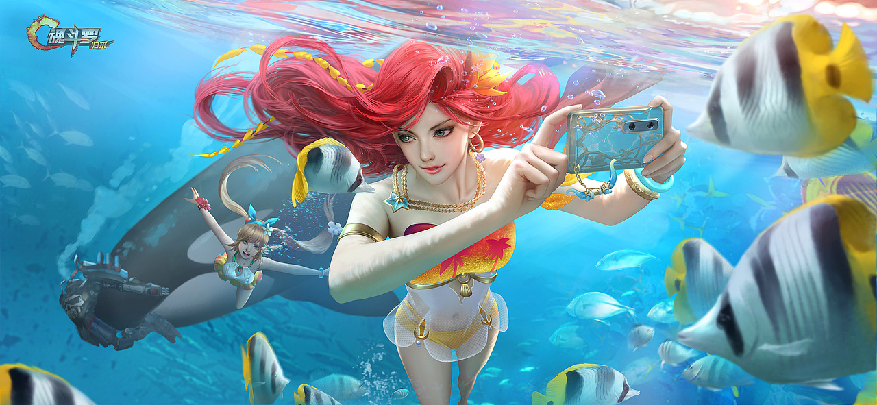 为游戏《魂斗罗：归来》创作的角色宣传图（图ZMTI3NTgzNTQw） - 商业插画 - 站酷设计师7thorange原创素材 - 站酷ZCOOL