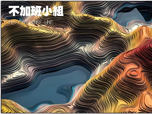 C4D條紋山效果（個(gè)人主頁-ZNDQ1MTY1Njg=） - 場景 - 站酷設(shè)計(jì)師山豆幾先森原創(chuàng)素材 - 站酷ZCOOL