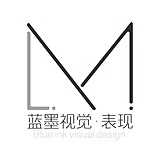 蓝墨视觉表现的头像