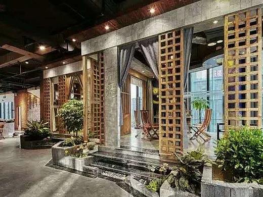 【園里火鍋店】——雅安火鍋店裝修案例賞析（個(gè)人主頁(yè)-ZMjUxMzg2MDQ=） - 家裝設(shè)計(jì) - 站酷設(shè)計(jì)師雅安火鍋店裝修1原創(chuàng)素材 - 站酷ZCOOL
