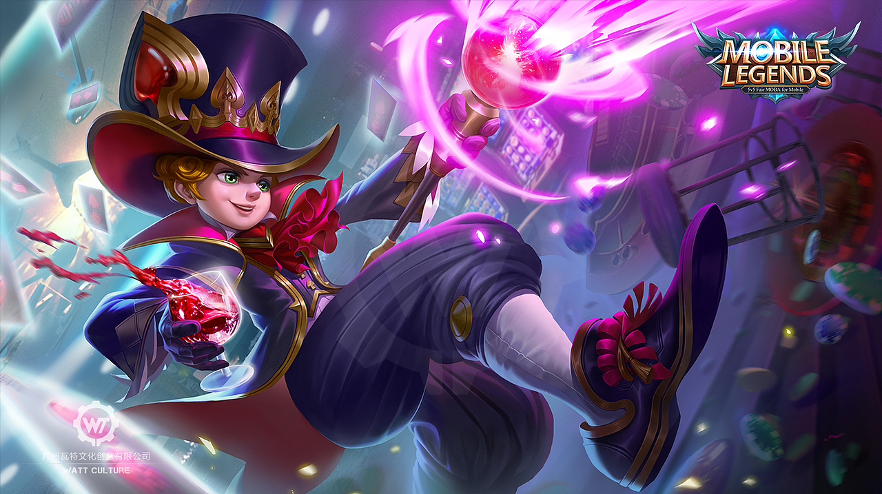 《MOBILE LEGENDS》皮肤（图ZMTEyNzAzNDE2） - 游戏原画 - 站酷设计师瓦特创意有限公司原创素材 - 站酷ZCOOL