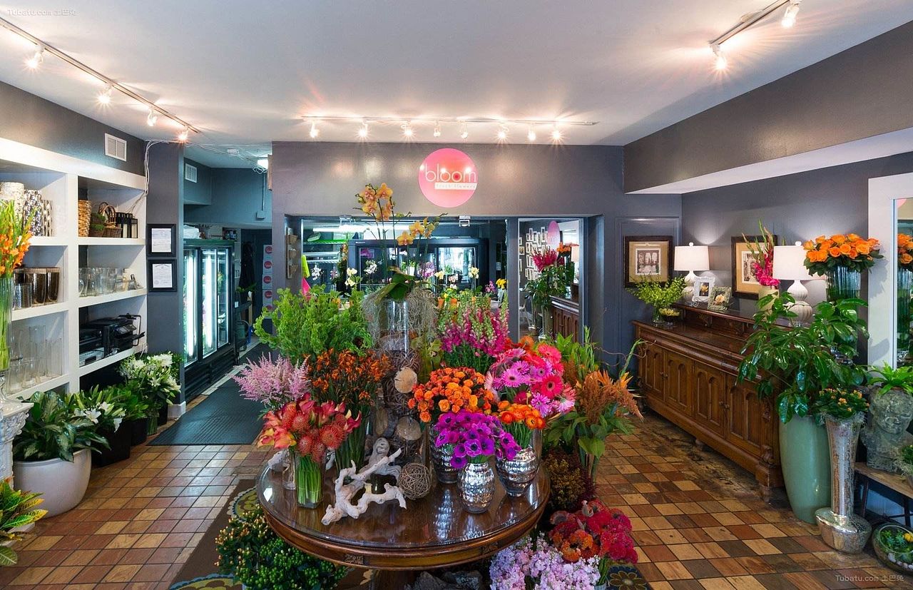 郑州50平鲜花店装修设计需要多少钱-天恒装饰为您解答