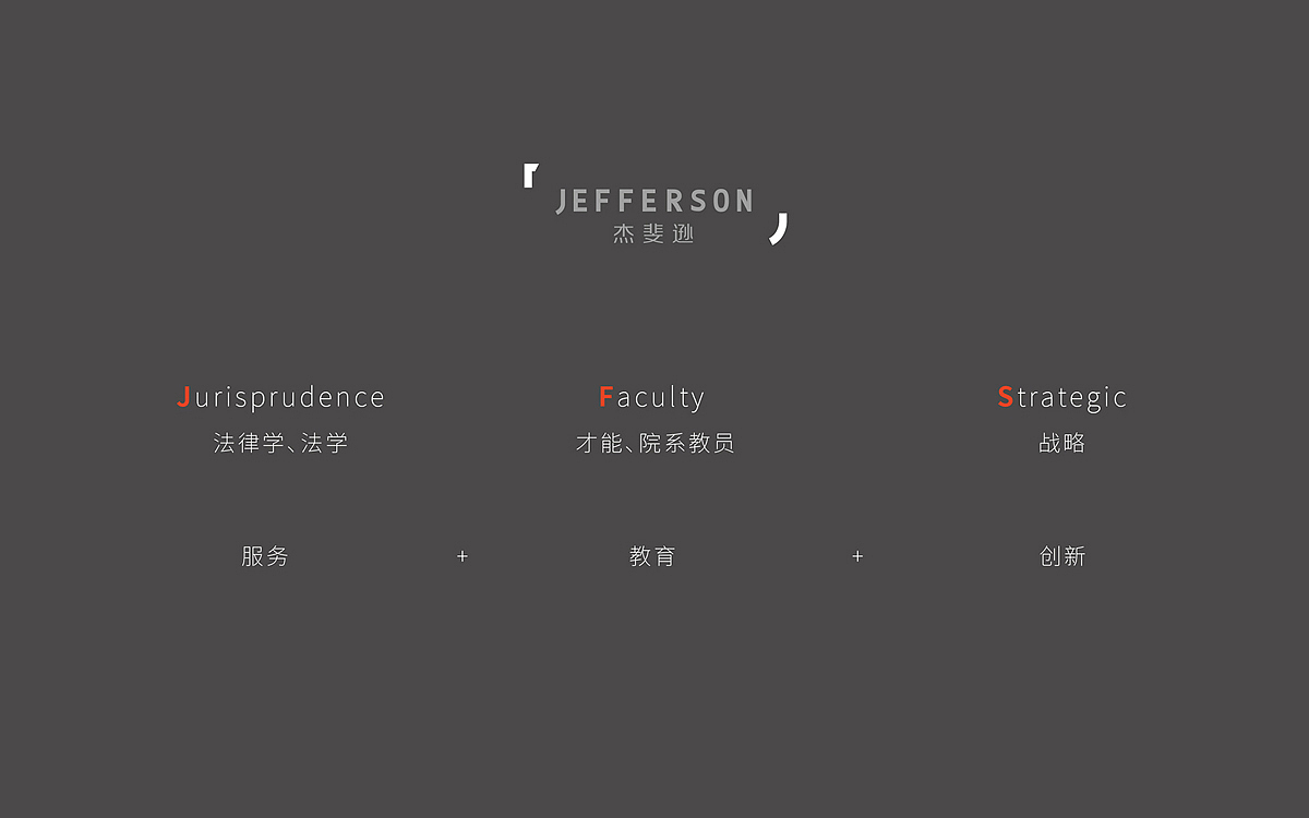 杰斐逊律师事务所 品牌形象设计 企业VI 
