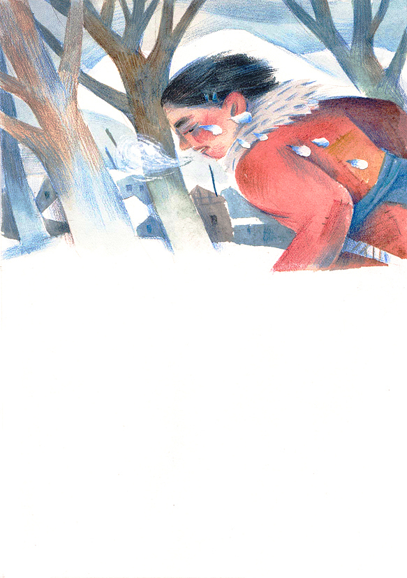 《格拉长大》插画配图