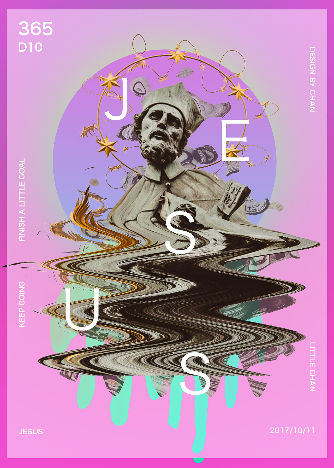 day11-蒸汽波风格海报（图ZOTM2MjI1Mjg=） - 海报 - 站酷设计师Meoow丶原创素材 - 站酷ZCOOL