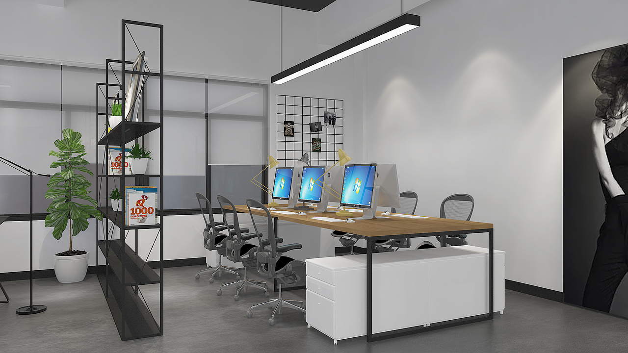 YINO 新作丨 陌也展厅形象设计（图ZMTI4NzE2NDYw） - 家装设计 - 站酷设计师壹诺装饰设计原创素材 - 站酷ZCOOL