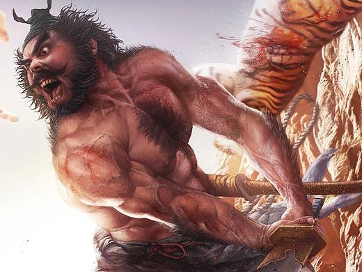 黑旋风沂岭杀四虎