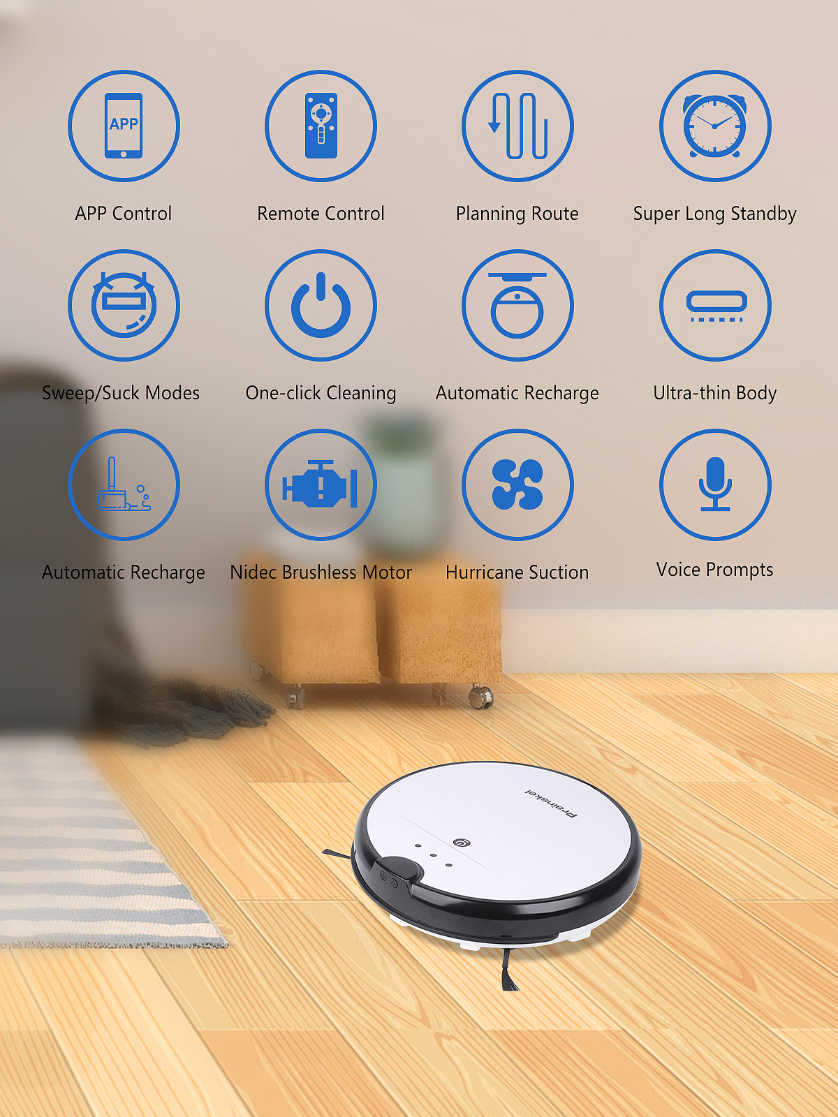 F20-AI智能扫地机器人亚马逊主图
