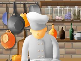 噪点画练习厨房