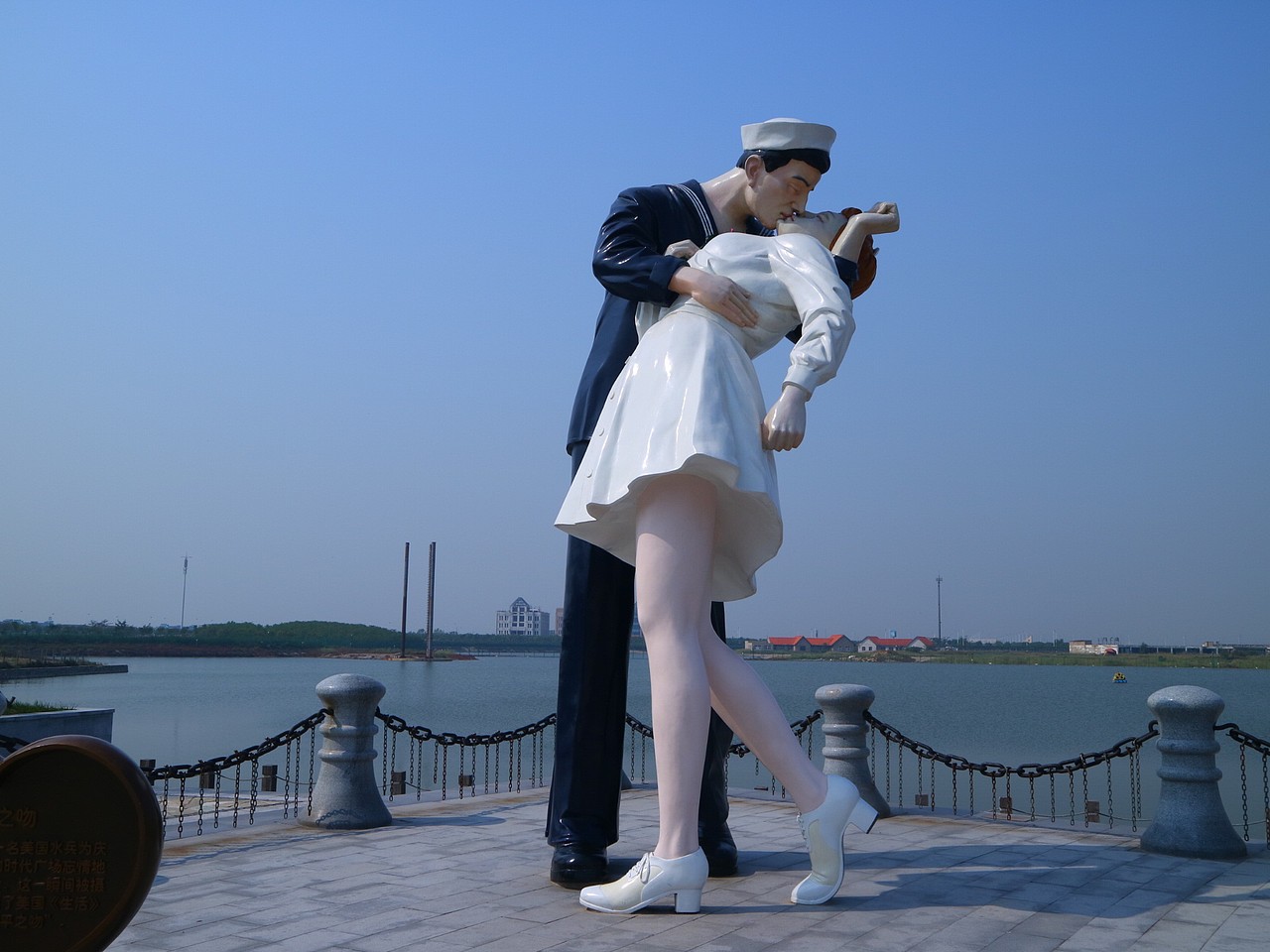 码头风景--小蓝调