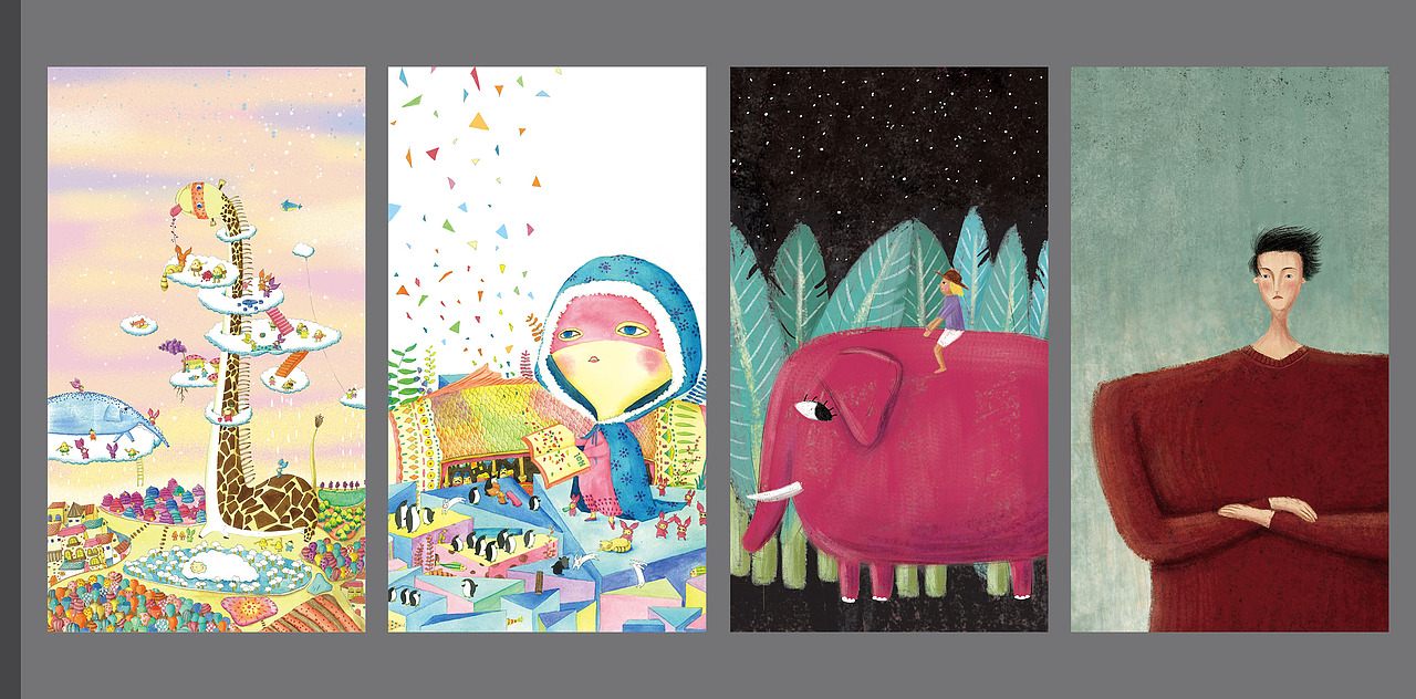 如梦似幻 送行（图ZMjE1MzMxMjA4） - 商业插画 - 站酷设计师bobo插画原创素材 - 站酷ZCOOL