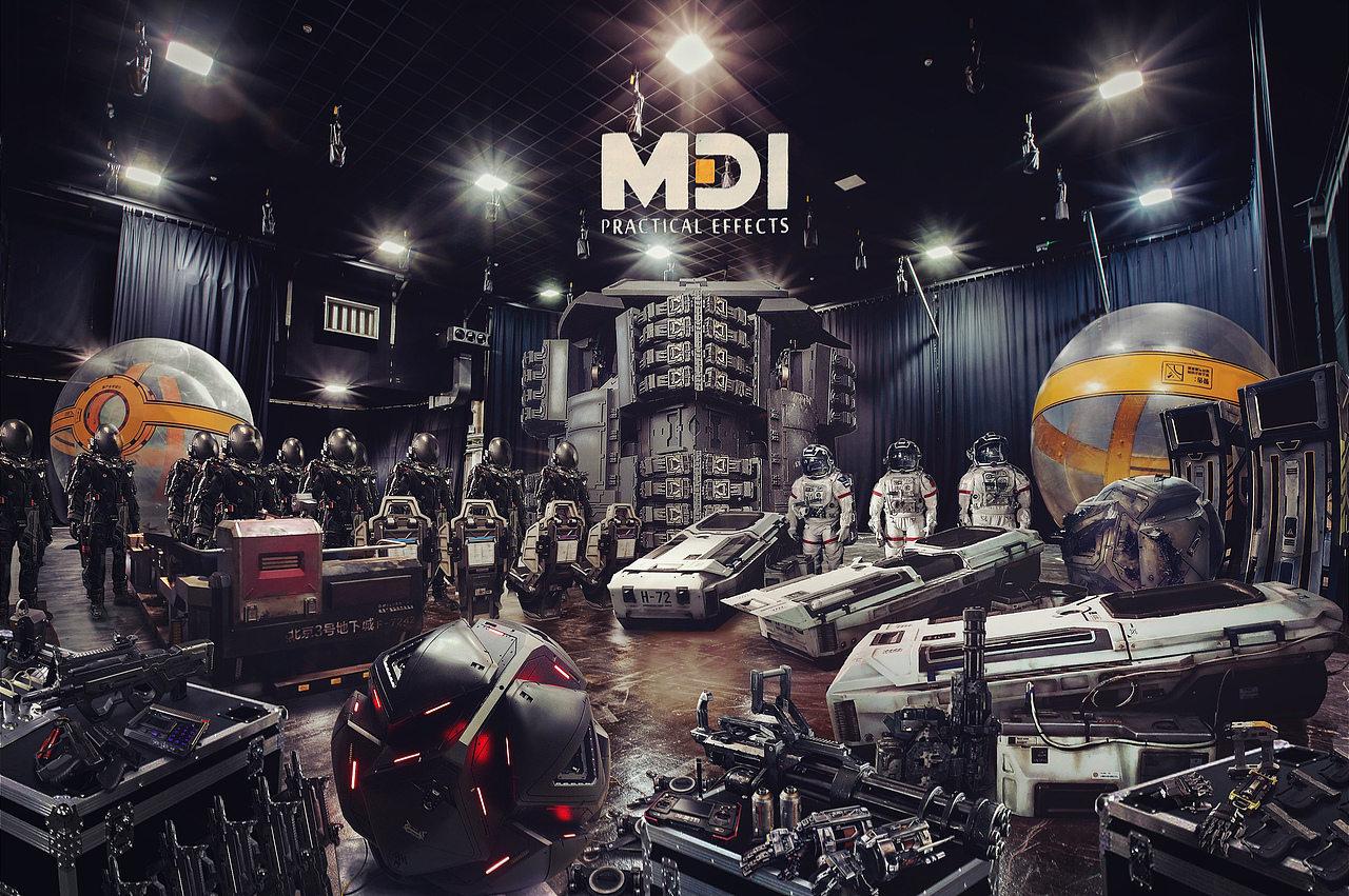 流浪地球电影物理特效道具