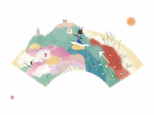 山花烂漫，小喵仙~