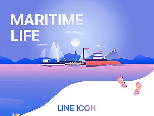 MARITIME LIFE（个人主页-ZMjk0MTU3NjQ=） - 其他UI - 站酷设计师Samie_原创素材 - 站酷ZCOOL