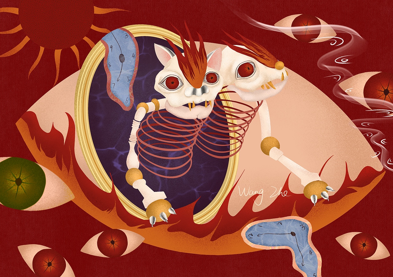 8月作品（图ZMjY4ODQxODU2） - 商业插画 - 站酷设计师吉吉王国wz原创素材 - 站酷ZCOOL