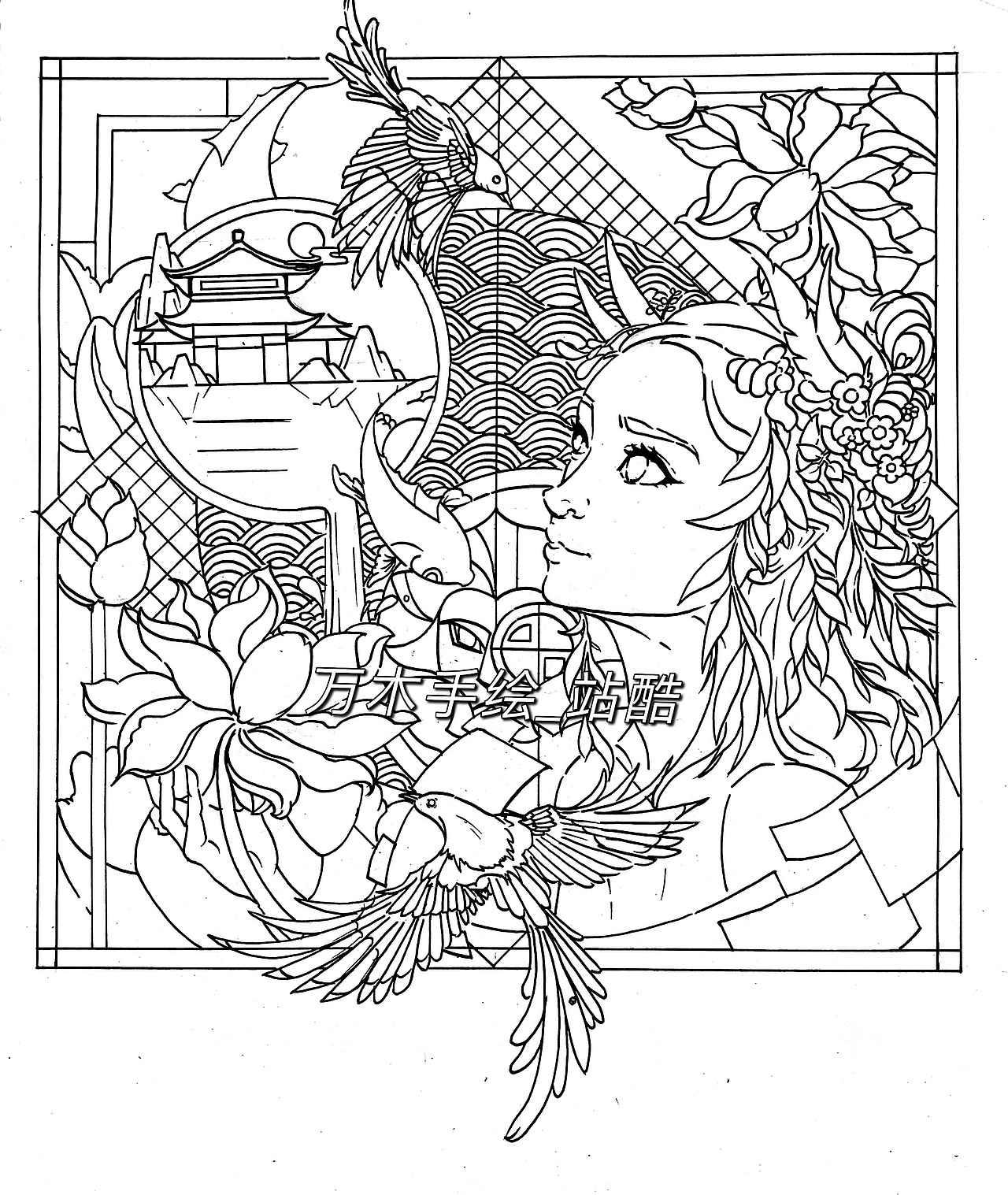 视觉传达设计考研手绘环保#地球守卫者#（图ZMjY0NzI2NjU2） - 艺术插画 - 站酷设计师万木手绘原创素材 - 站酷ZCOOL