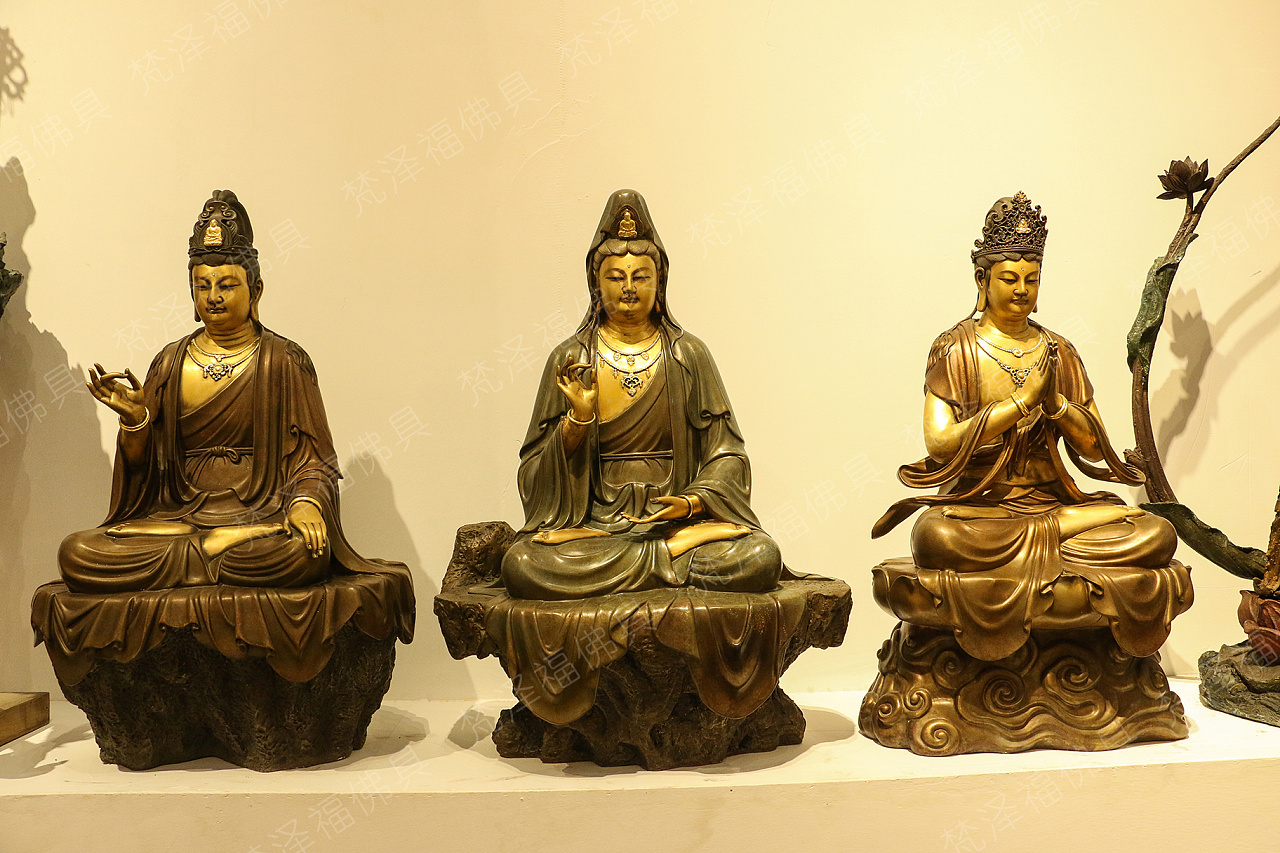 厦门佛具展拍摄工艺品场景展示佛像摄影