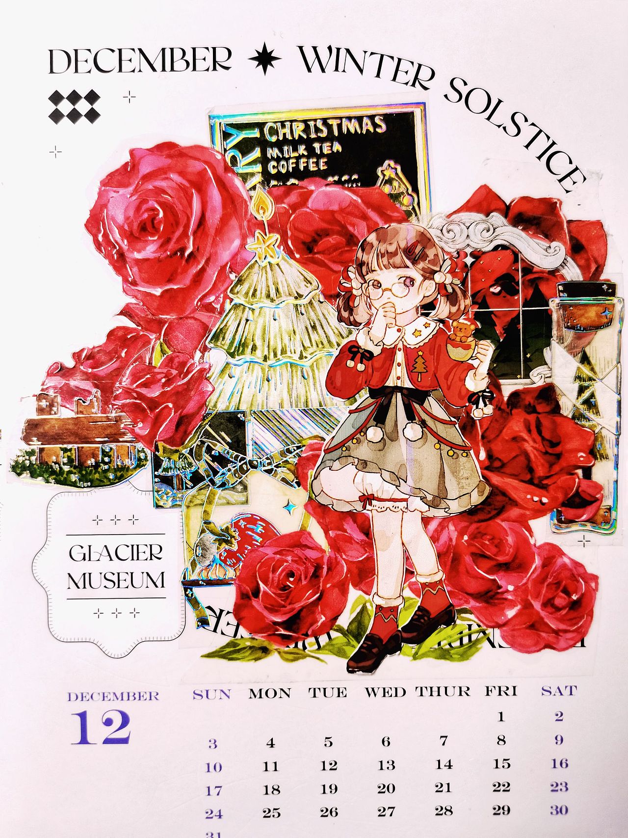 人生第一本拼贴日历（图ZMzI2NTg3OTY0） - 其他手工艺 - 站酷设计师tujiang233原创素材 - 站酷ZCOOL